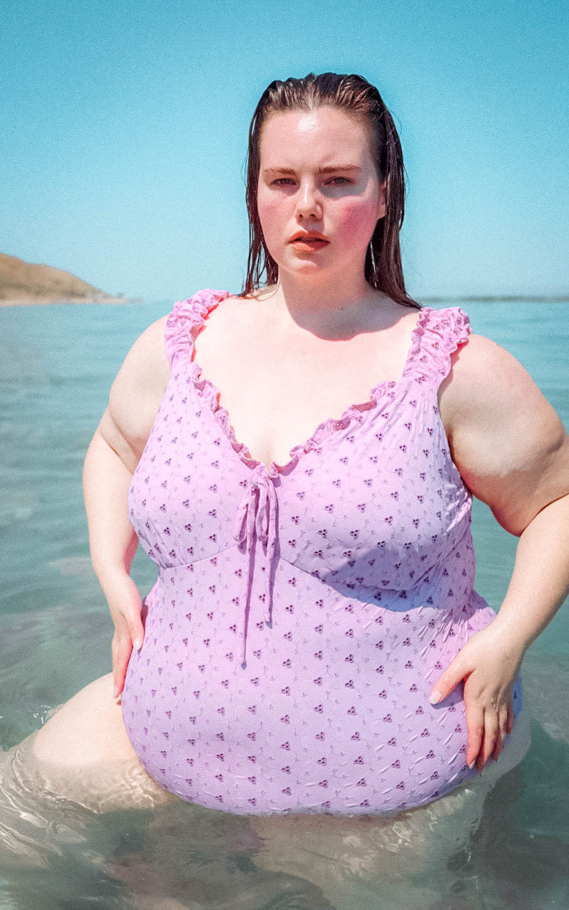 Elle One-Piece in Lavender