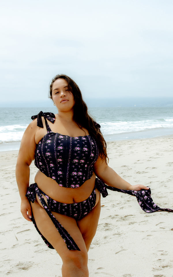 Haze Bottom in Midnight Bloom