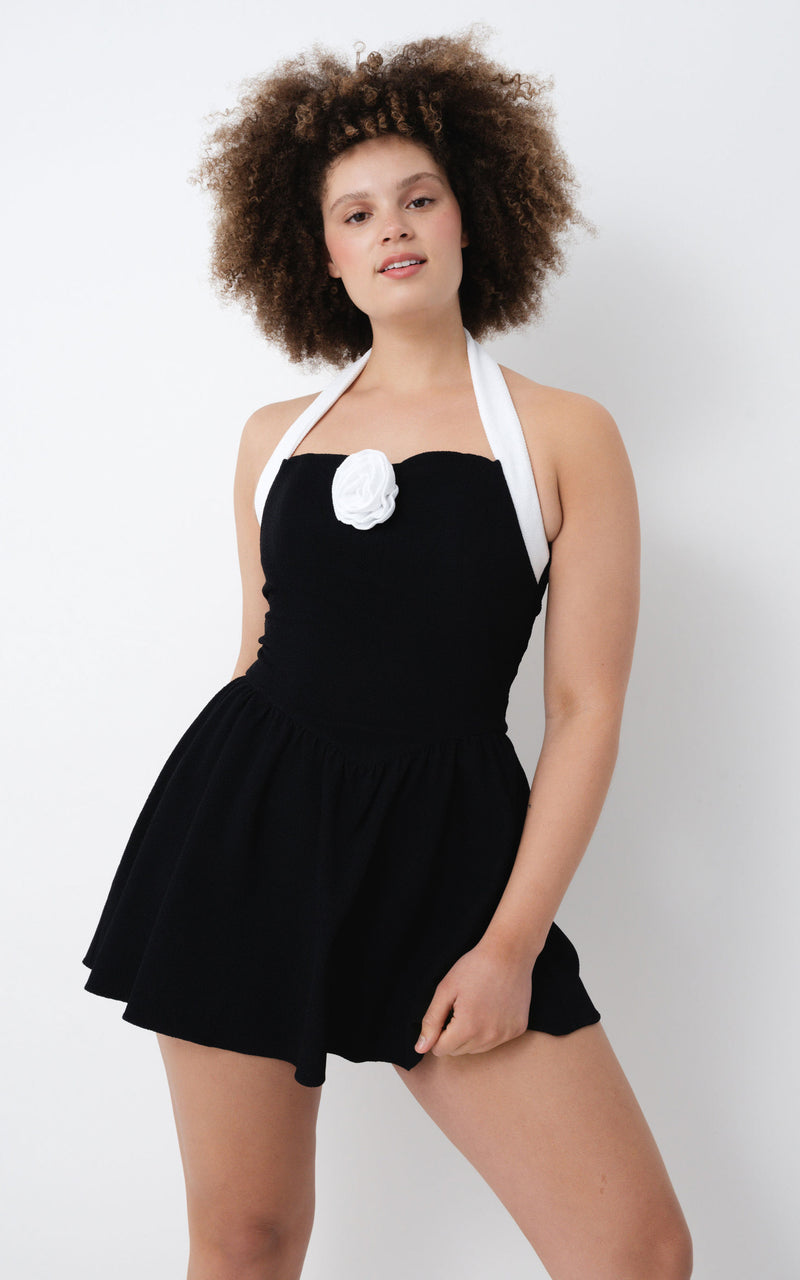 Halter Mini Dress