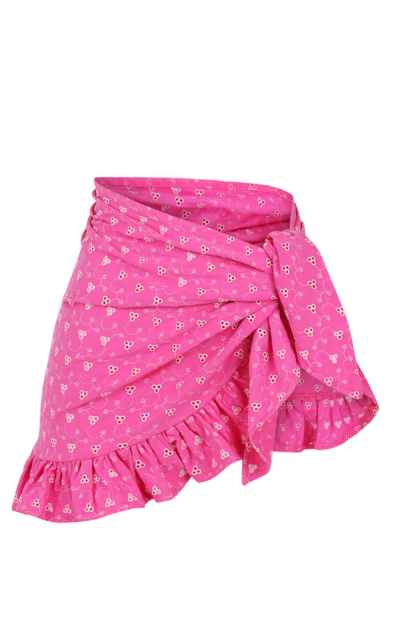 Daydream Wrap Skirt in Sweetpea
