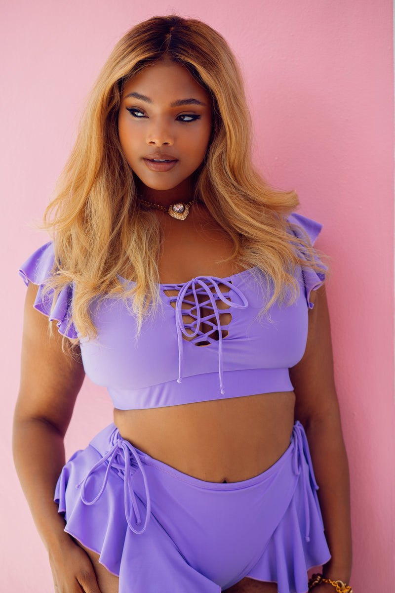 Naomi top in Lilac
